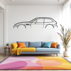 Z3 M Coupe Car Silhouette Wall Art, Metal Car Wall Decor, Gift For Car Lovers, Car Gift For Him, Car Guy Gift