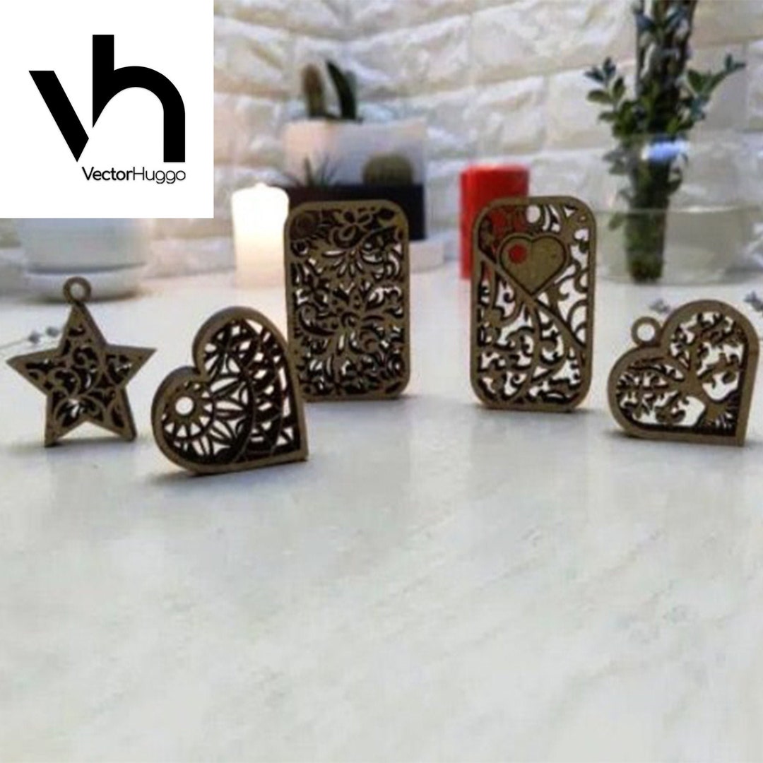 Laser Cut Keychain Cdr Ai Dxf Eps Pdf SVG Glowforge Cricut - Etsy Australia
