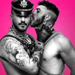 Kink On Pink - Tom of Finland Inspired Gay Leather Fetish Photography