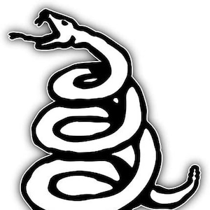 Schwarzes Album Snake Metallica