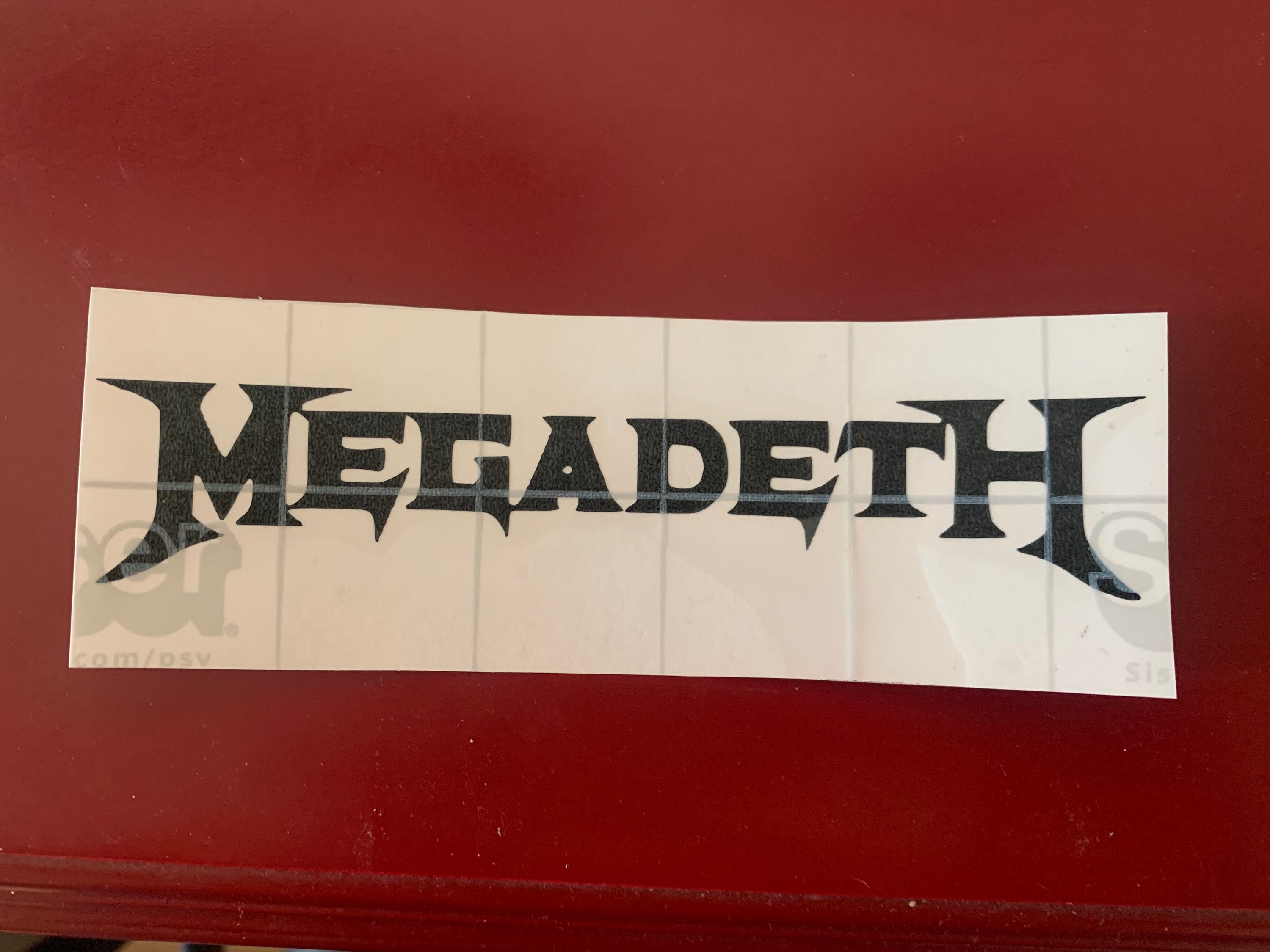 Megadeth decal sticker | Etsy