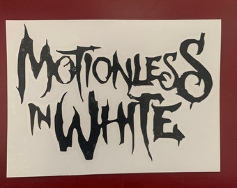Motionless In White Decal sticker