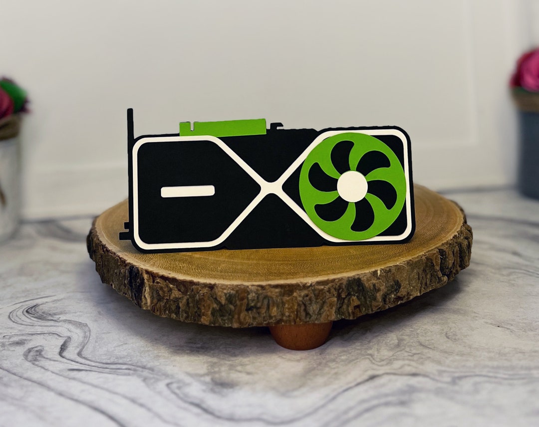 Graphics Birthday Card GPU Greeting Card PC Build Birthday Etsy