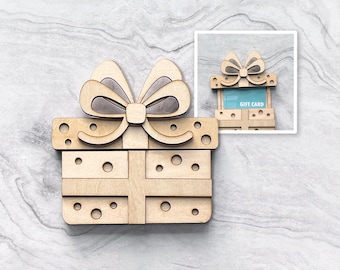 Birthday Present Giftcard Holder, Gift Card Holder, Wood Money Holder, Celebration Gift Card Holder, Birthday Gift Keepsake, Birthday Money