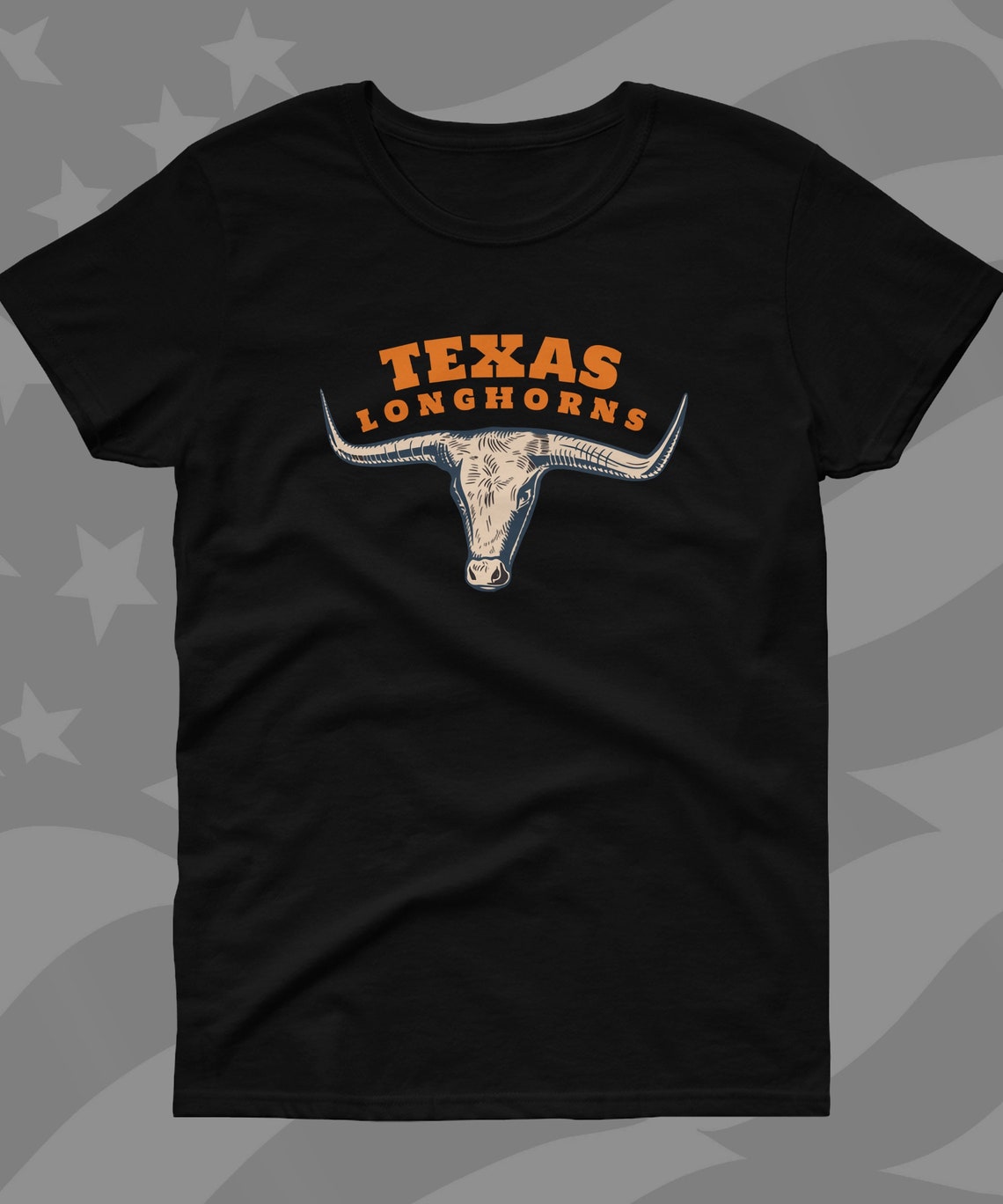 Texas Longhorns Shirt Texan Shirt Longhorns T Shirt Texas | Etsy