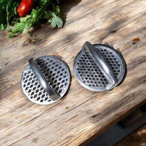 Set of 2 Roghni Naan Sancha | Kitchen Gift | Tandori Roti designed pattern | Bread Pizza Dough Stamp | Cooking kitchen Utensil Tool | Thapa