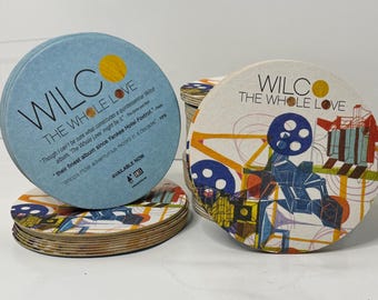 WILCO band merchandise Paper Coasters - The Whole Love Album
