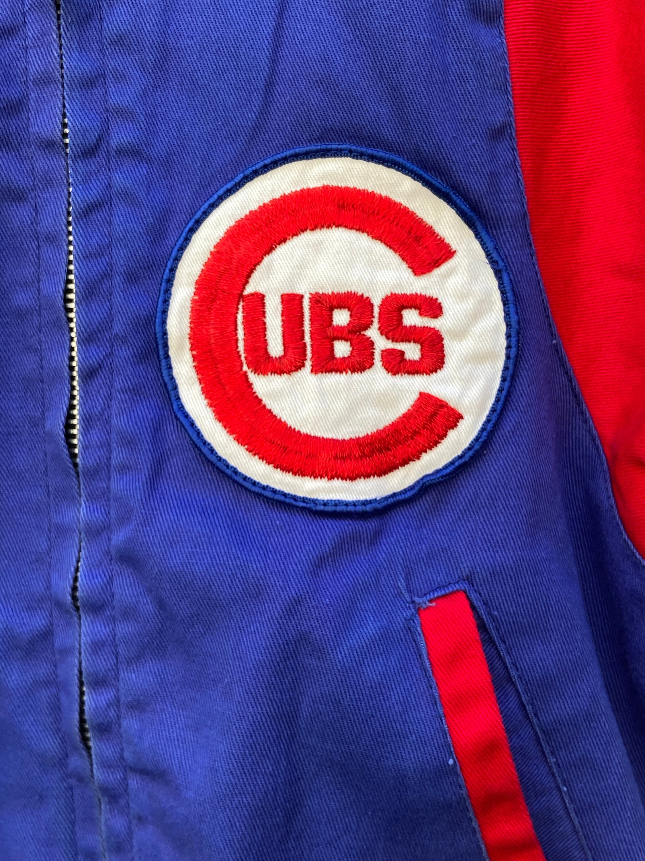 Vintage 90s Chicago Cubs Chalk Line Nylon Baseball Jacket Size Large –  Thrift Sh!t Vintage