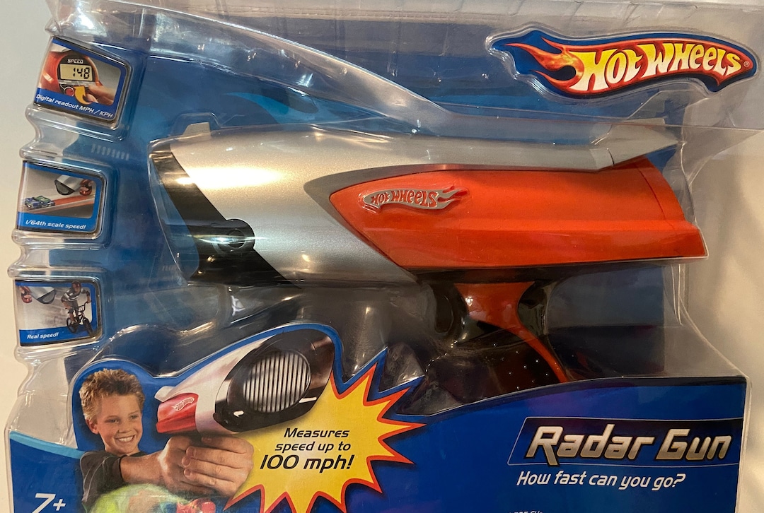 HOT WHEELS Radar Gun MATTEL 80's Collectible New Etsy