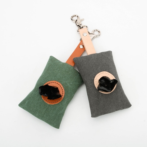 Waste Pouches Dog Waste Bag Holder Dog Poop Bag Holder Etsy