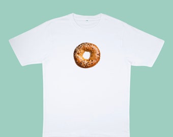 New York everything bagels graphic t-shirt, heavy cotton, Iconic vintage graphic, 90s aesthetic vintage tee, unisex, trending print top