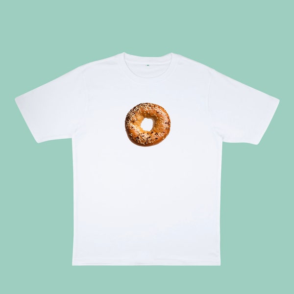 New York everything bagels graphic t-shirt, heavy cotton, Iconic vintage graphic, 90s aesthetic vintage tee, unisex, trending print top