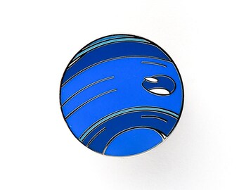 Planet Neptune Enamel Pin