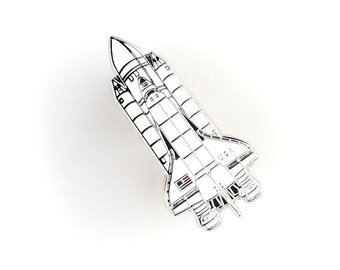 NASA Space Shuttle Columbia Enamel Pin