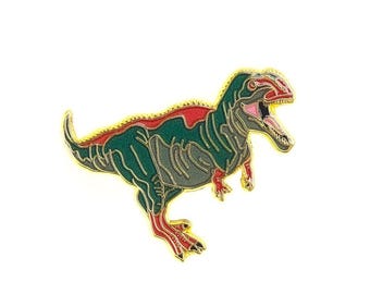 Giganotosaurus Enamel Pin (Giganotosaurus carolinii)