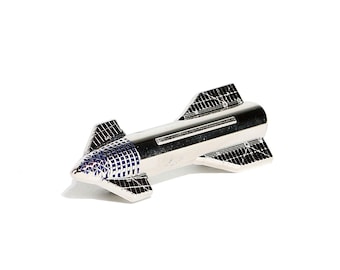 SpaceX Starship 3D Metal Pin