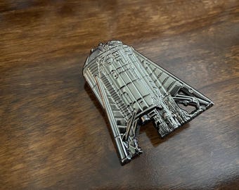 Starhopper 3D Metal Pin