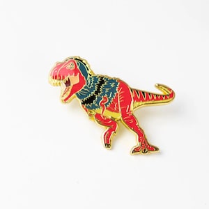 Tyrannosaurus Rex-speld met veren