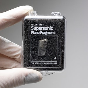 SR-71 Blackbird Titanium Skin Sample
