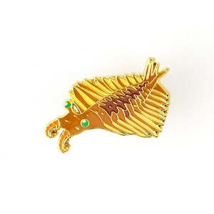 Anomalocaris Enamel Pin (Anomalocaris canadensis)