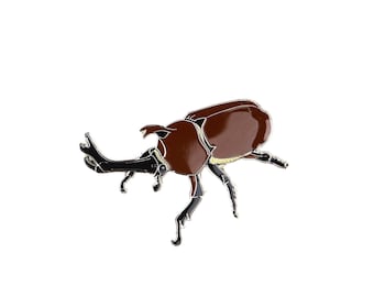 Japanischer Nashornkäfer (Trypoxylus dichotomus) Pin