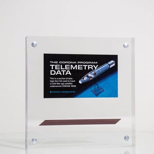 Corona Spy Satellite Telemetry Tape