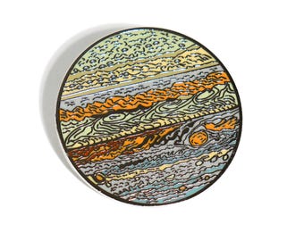 Planet Jupiter Enamel Pin