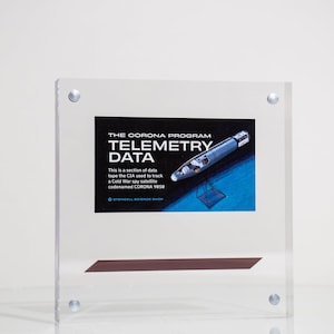 Corona Spy Satellite Telemetry Data Section