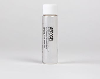 世界最軽量の固体、シリカエアロゲル（凍った煙）NASA、疎水性、ジャー