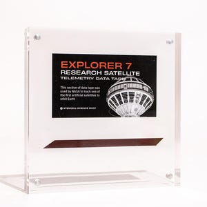Sección de datos de telemetría del satélite Explorer 7 de la NASA