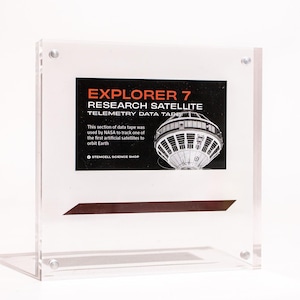 Bande de données de télémétrie satellite Explorer 7 de la NASA
