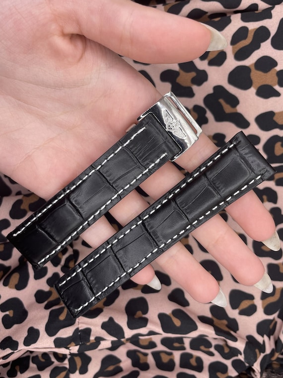 ブライトリング用レザーストラップ 20mm 22mm 24mm - Etsy 日本