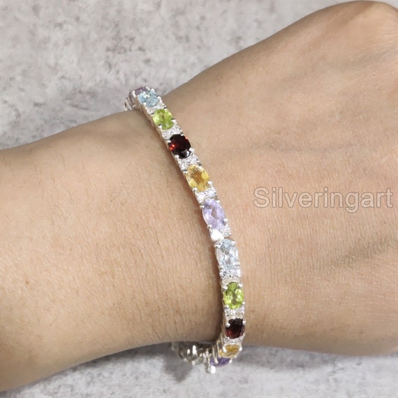 Unique Multi Color Natural Stone Tube Beads Leather Handmade Chakra  Bracelets - China Beaded Bracelet and Adjustable Bracelet price |  Made-in-China.com