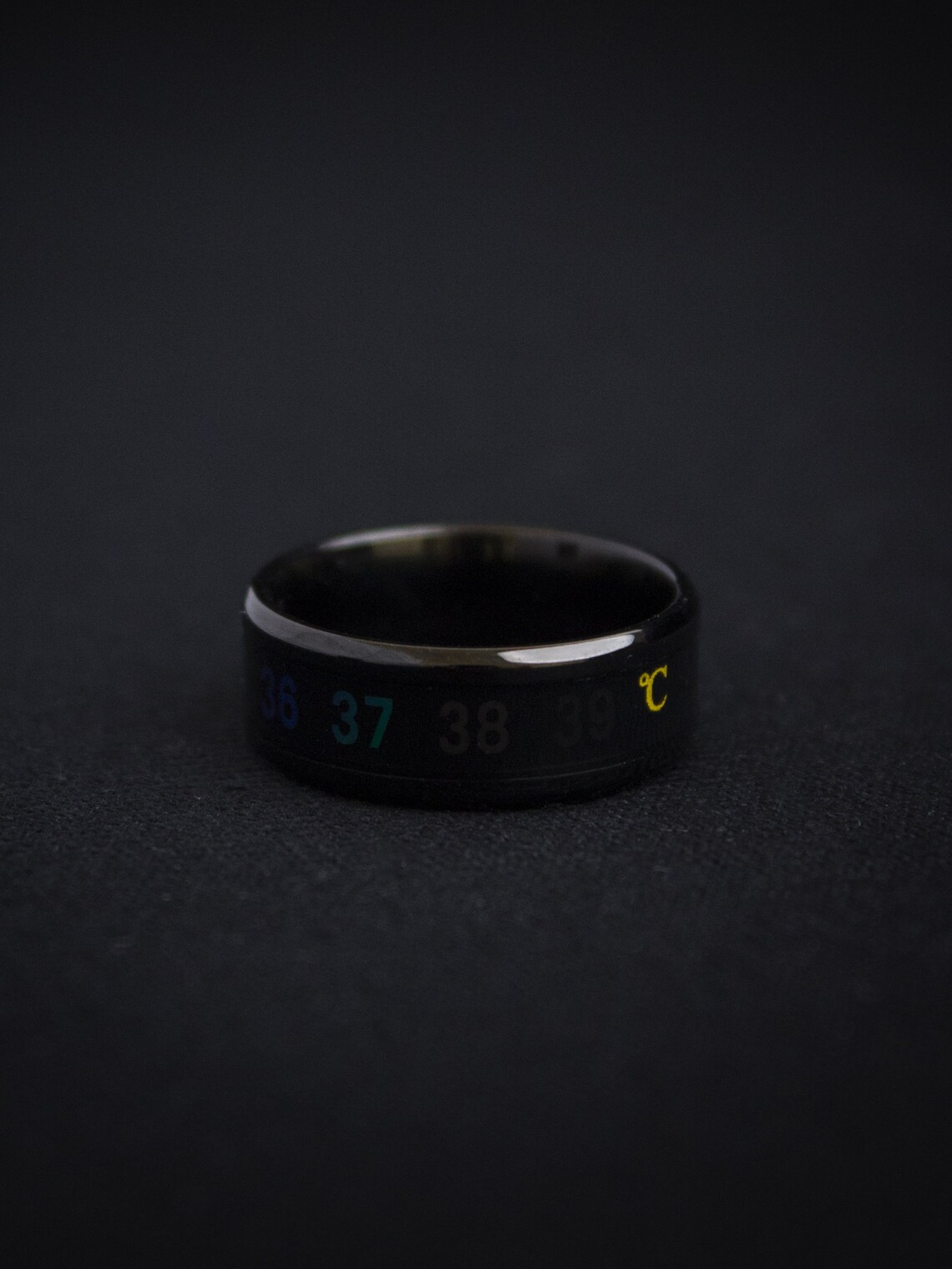 Thermometer Ring 8mm Stainless Steel Temperature Ring Etsy