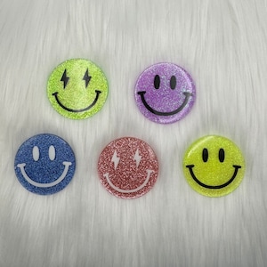 Smiley Face Badge Face