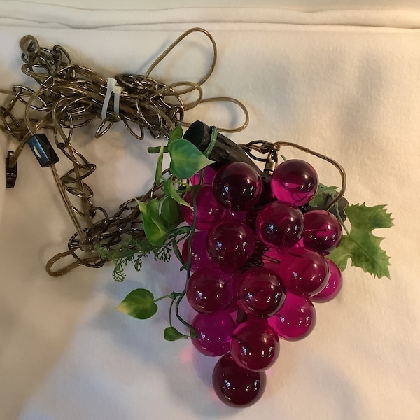 Grape Light Fixture Etsy