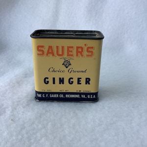 Vintage Tin Saver’s, Ginger Spice Tin