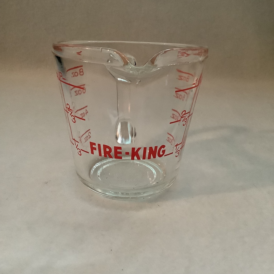 Fire King Measuring Cup 496 1 Cup Etsy