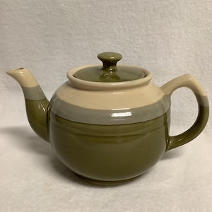 Japan Stoneware Teapot, Green