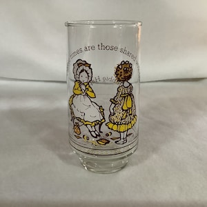 Collectable Holly Hobby Drinking Glass, Limited Edition Coca Cola
