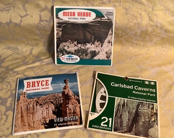 Voir les parcs nationaux de Sawyer Master Reels, Mesa Verde, Bryce et Carlsbad Caverns