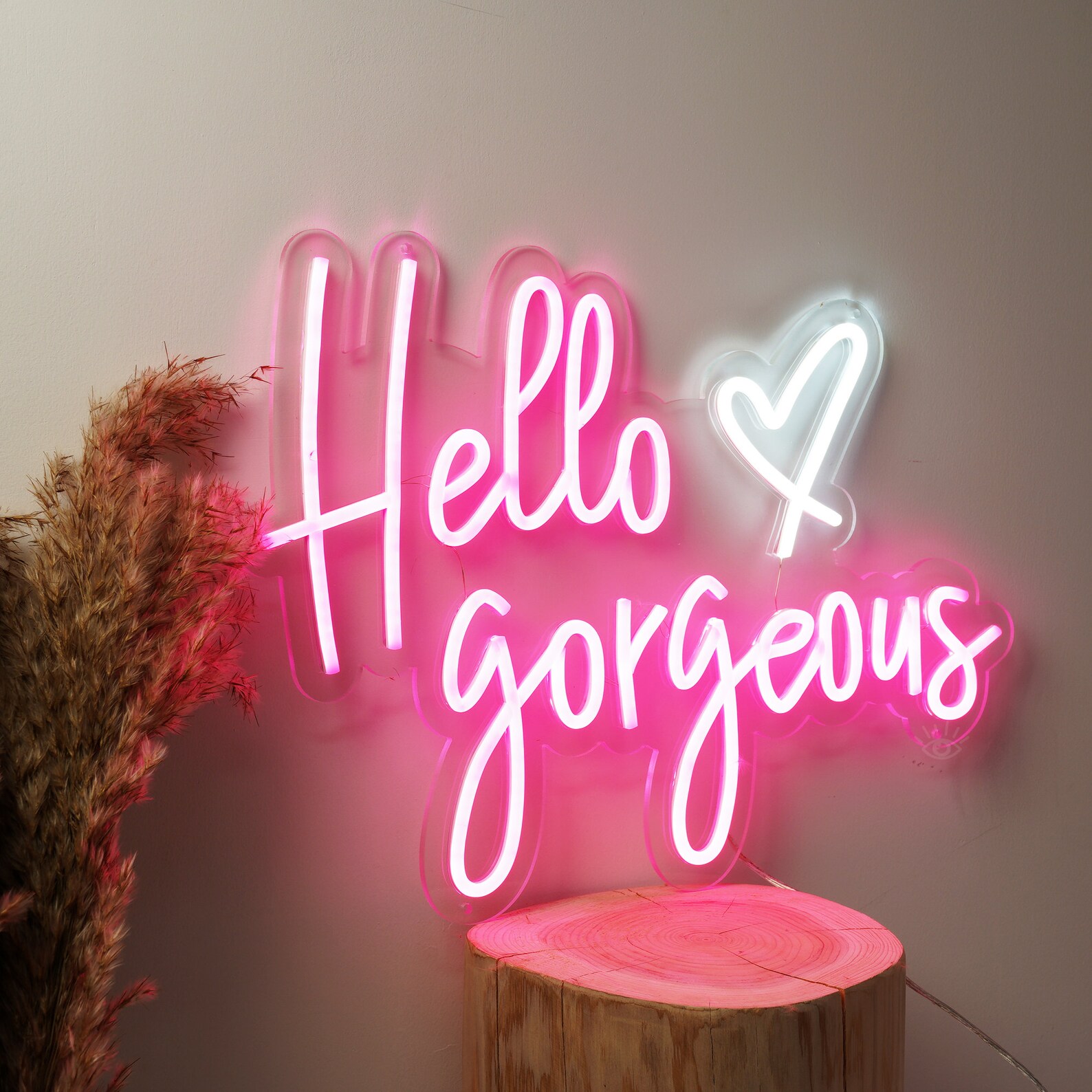 Hello Neon Sign Custom Neon Sign LED Neon Light Etsy