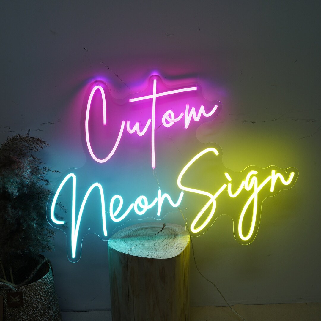 Custom Made Neon Sign Etsy Australia