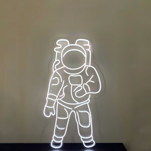 Astronaut Neon Signs Neon Light Space Neon Light Personalized - Etsy