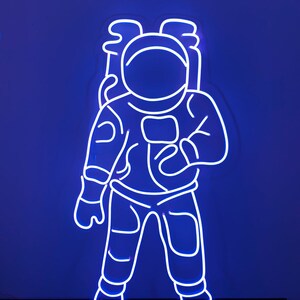 Astronaut Neon Signs Neon Light Space Neon Light Personalized - Etsy