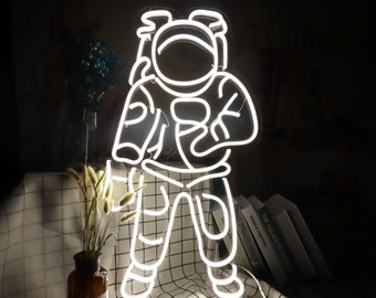 Astronaut Neon Signs Neon Light Space Neon Light Personalized | Etsy