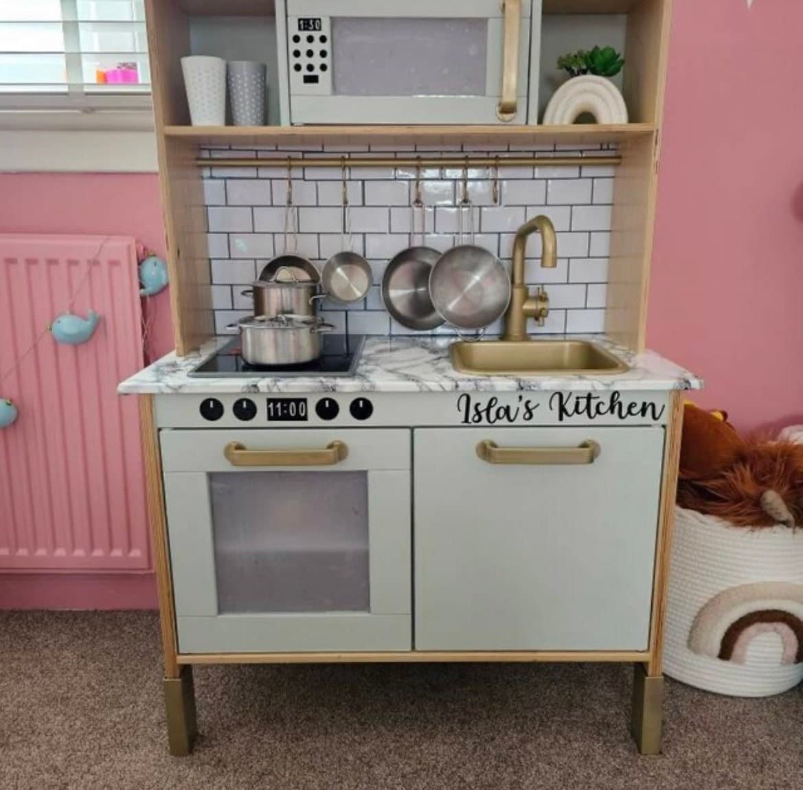 La cocina IKEA Etiquetas cocina IKEA Cocina infantil Vinilo cocina ikea pegatinas cocina ikea cocina de juguete cocina ikea