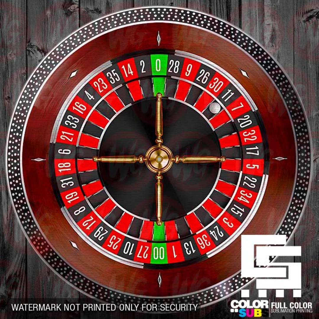 Roulette Wheel DJ Slipmat Record Pad Gift - Single | Gift | Gamble ...