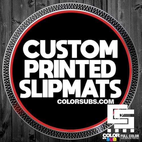 Custom Printed Turntable DJ Slipmats Your Photo Text or Etsy