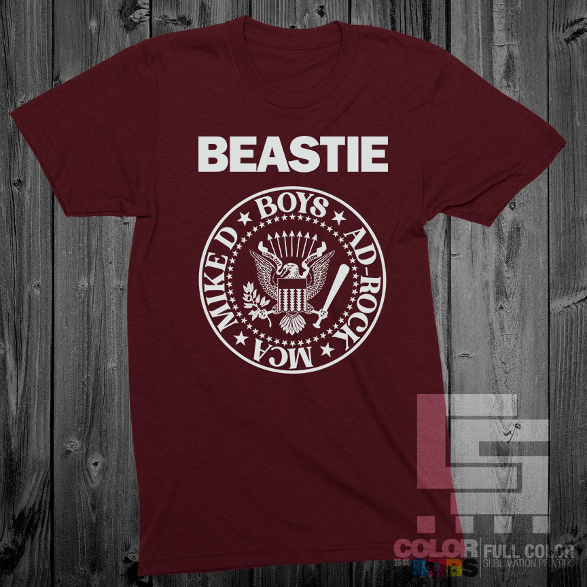 Discover Beastie Boys vs Ramones mashup T-shirt